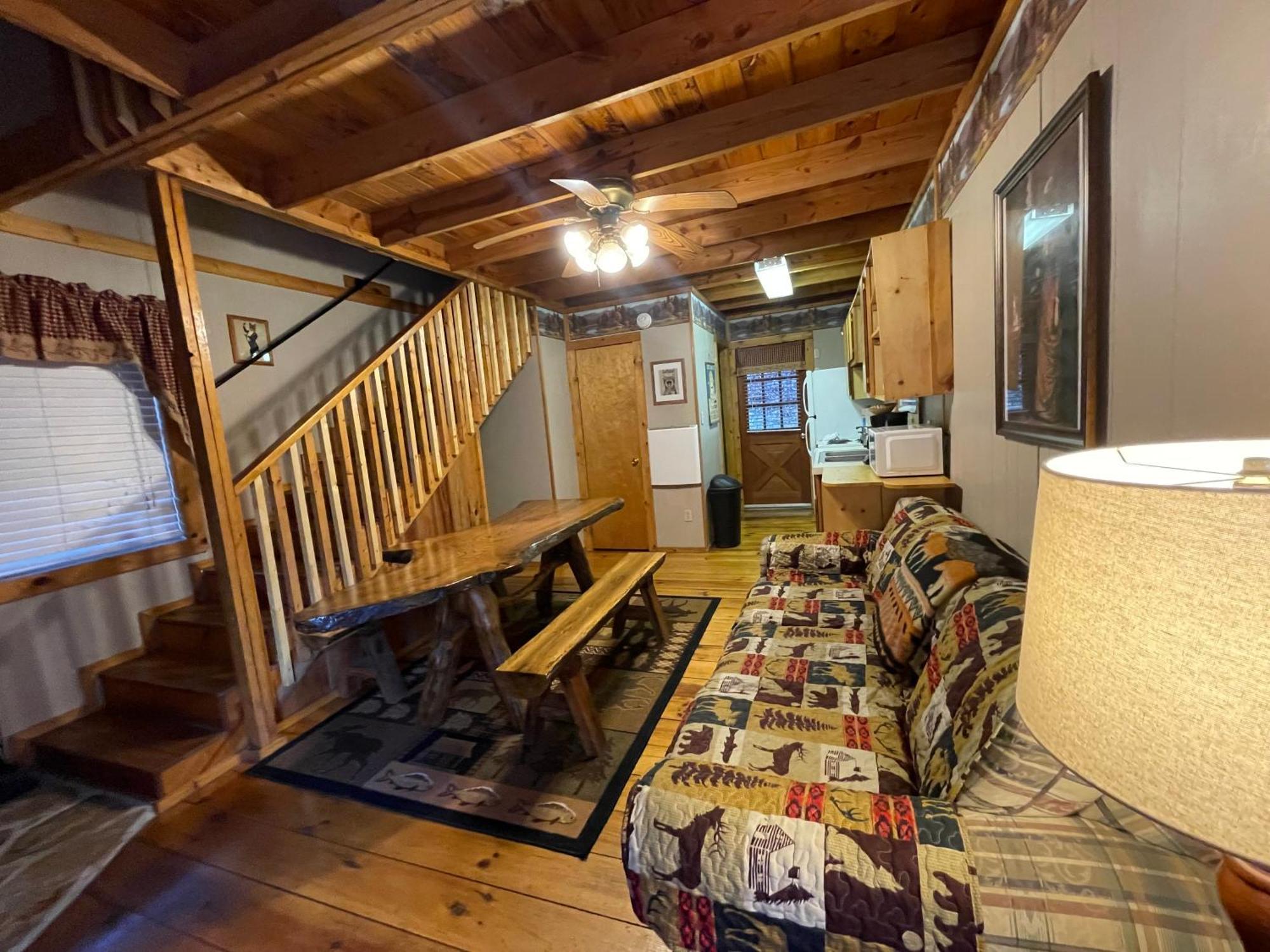 Amazing Cabin Fireplace And Stream #11 Helen Exteriör bild